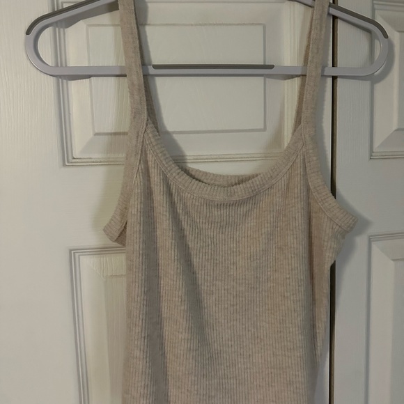 Universal Thread Beige Ribbed Cardigan - Picture 2 of 4